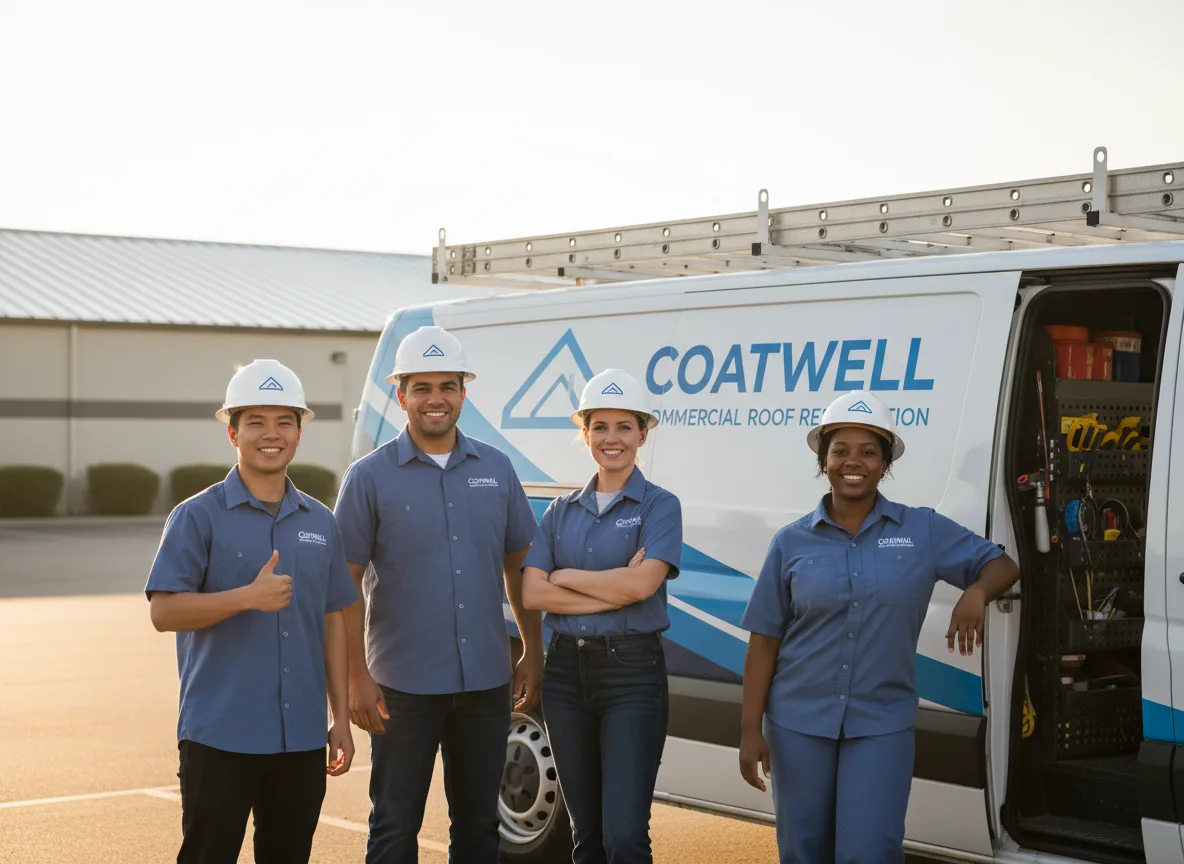 Commercial roof coating company in Bascom, FL